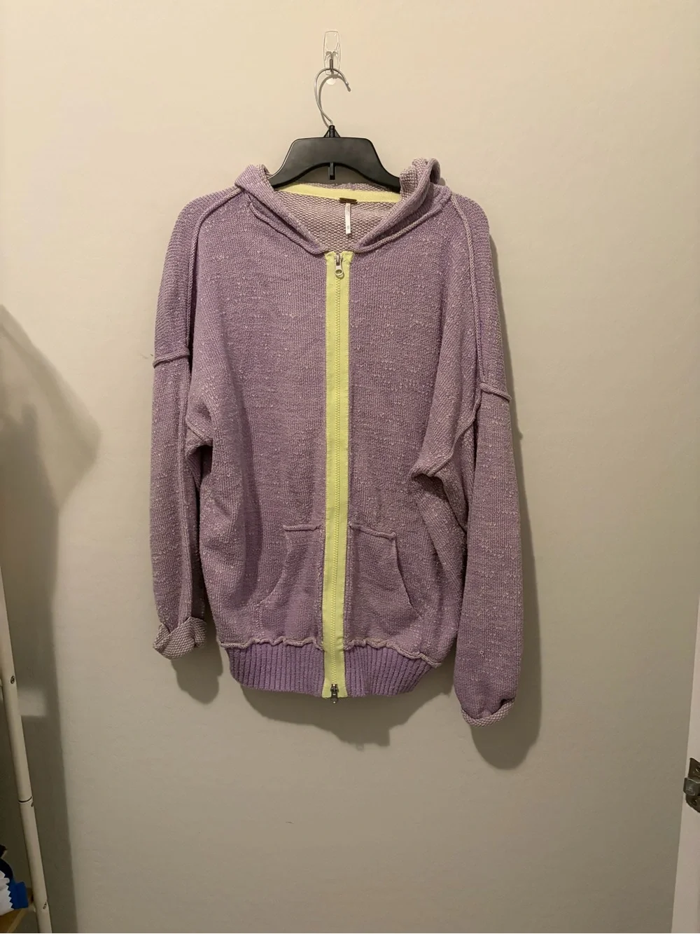 Free People In Bloom Oversized Zip Up